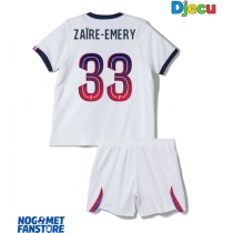 Paris Saint-Germain Warren Zaire-Emery #33 Gostujuci Dres za djecu 2026-27 Kratak Rukav (+ Kratke hlače)